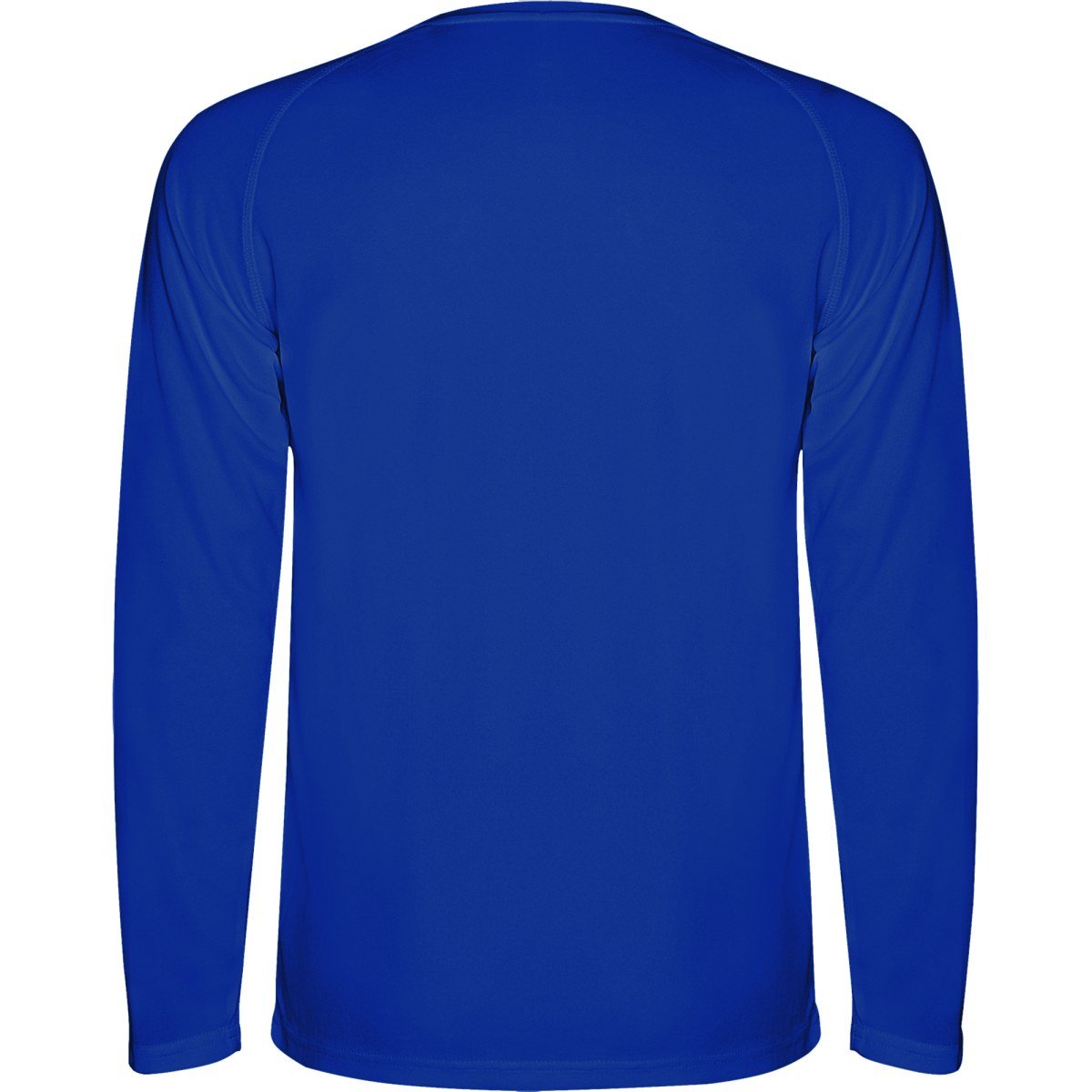 T-shirt technique manches longues Montecarlo – Bleu royal (dos)