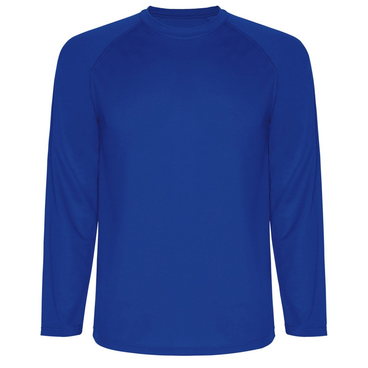 T-shirt technique manches longues Montecarlo – Bleu royal