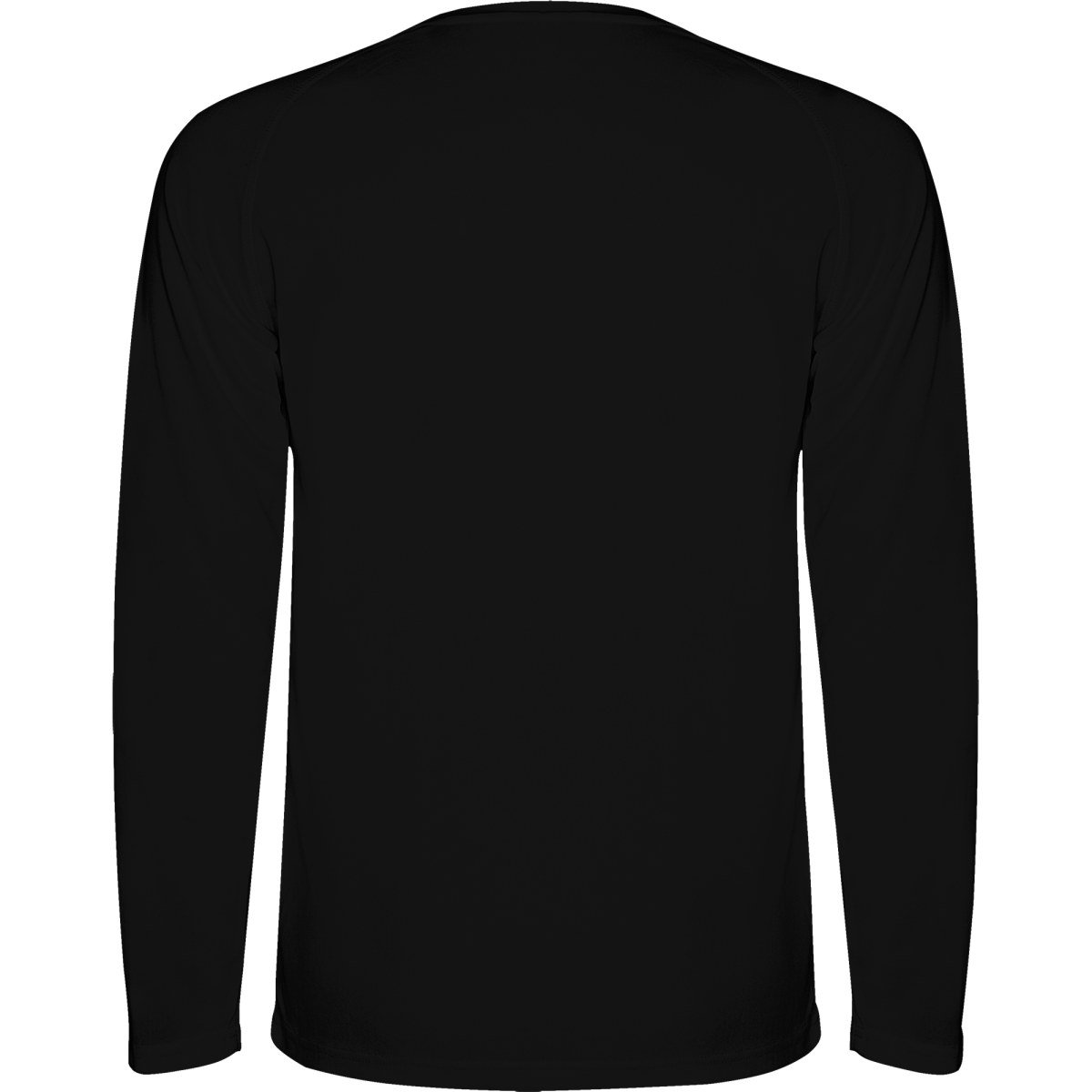 T-shirt technique manches longues Montecarlo – Noir (dos)
