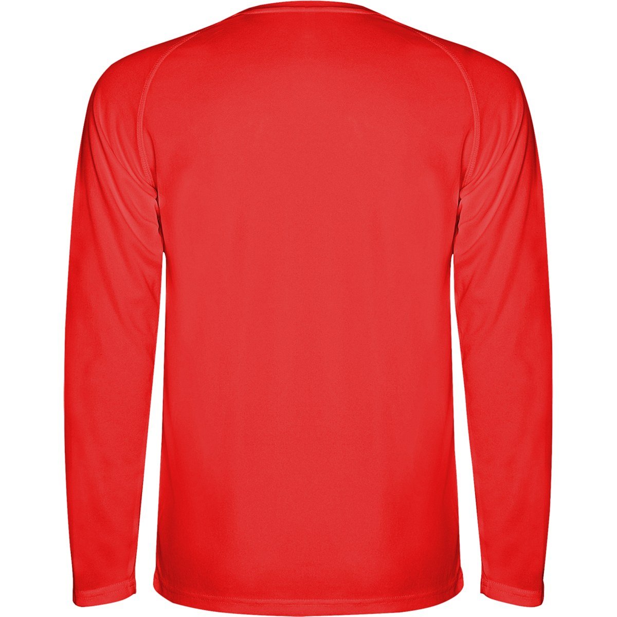 T-shirt technique manches longues Montecarlo – Rouge (dos)