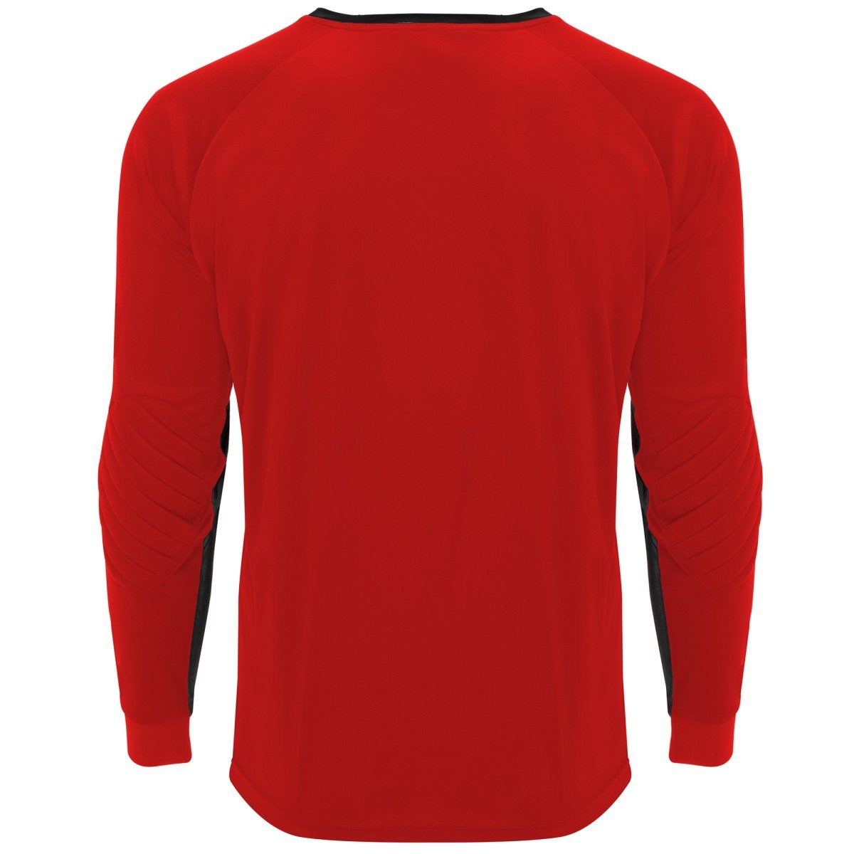T-shirt technique manches longues Porto – Rouge / noir (dos)