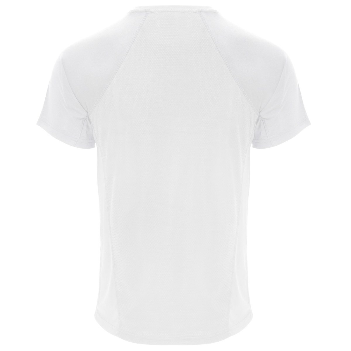 T-shirt technique Monaco – Blanc (dos)