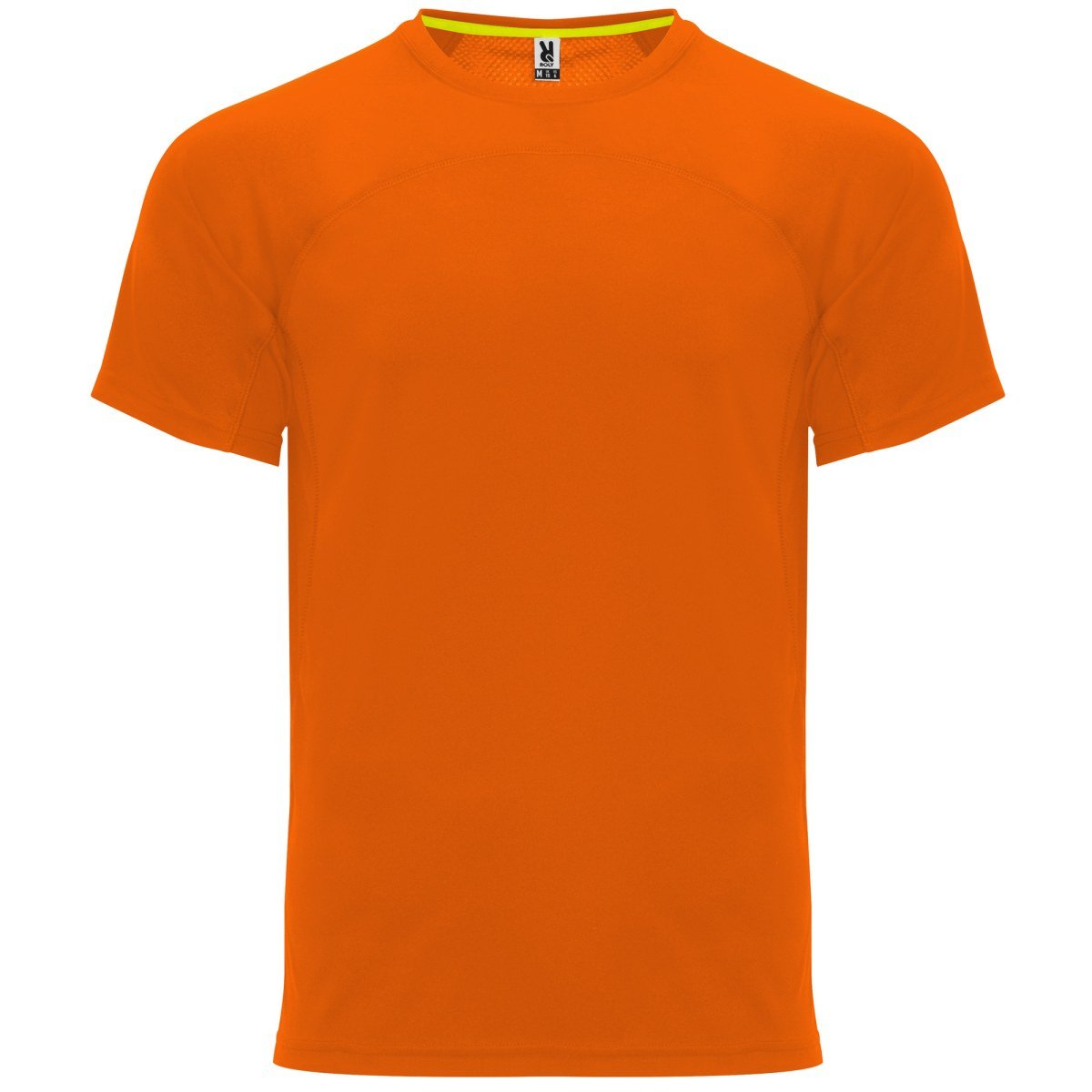 T-shirt technique Monaco – Orange fluo