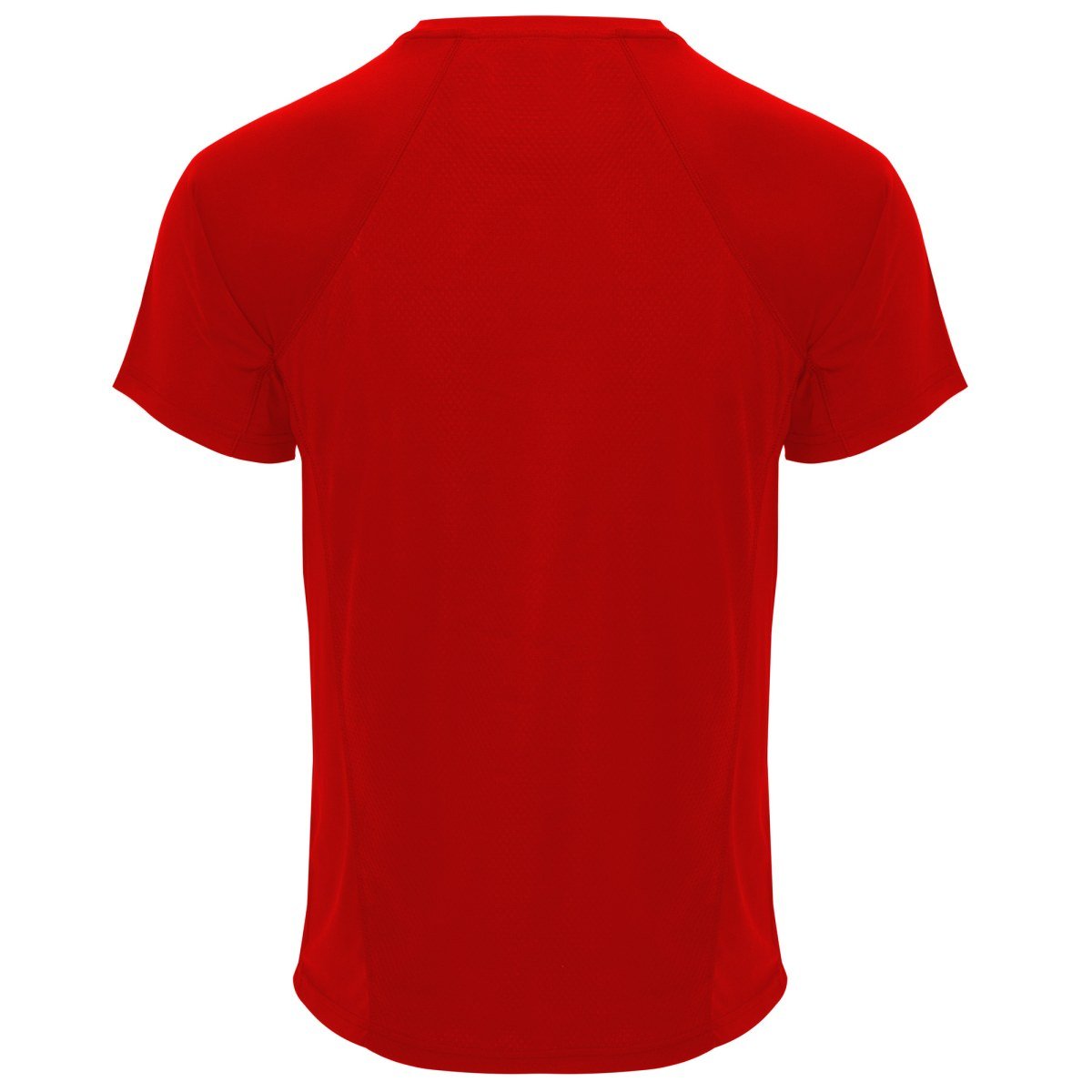T-shirt technique Monaco – Rouge (dos)