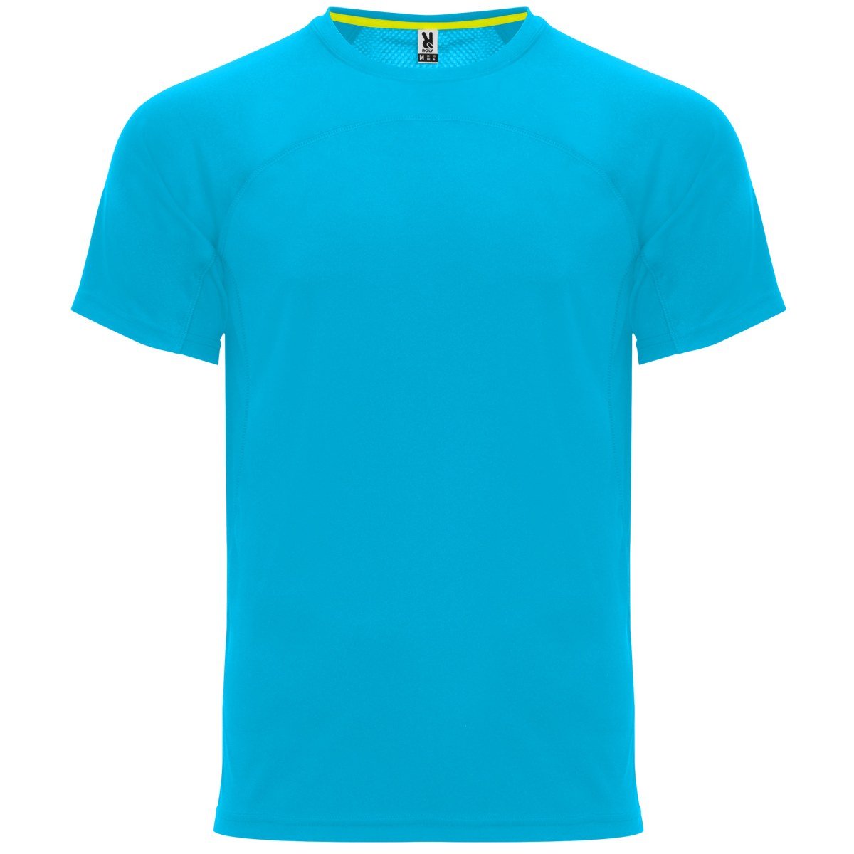 T-shirt technique Monaco – Turquoise