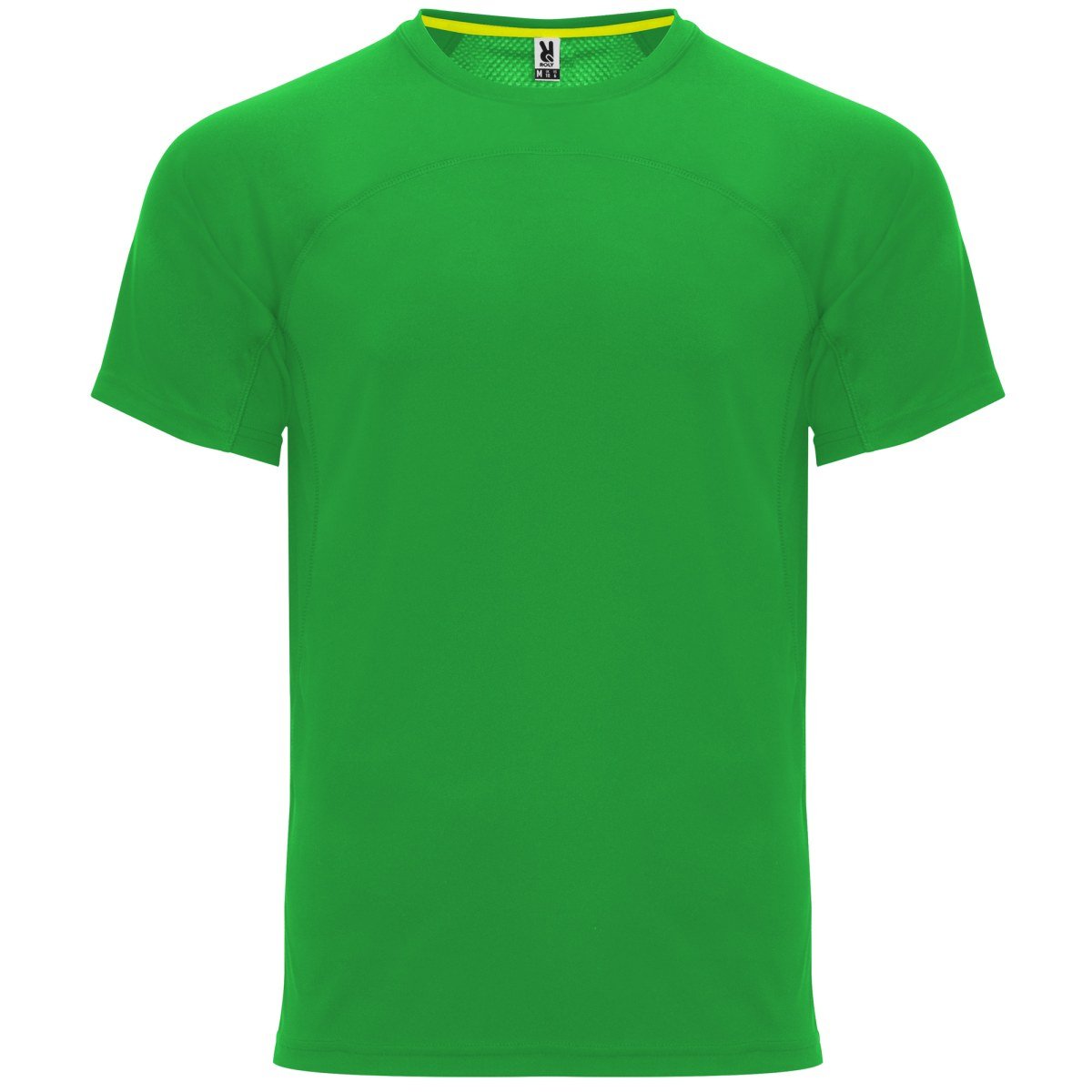 T-shirt technique Monaco – Vert fougère