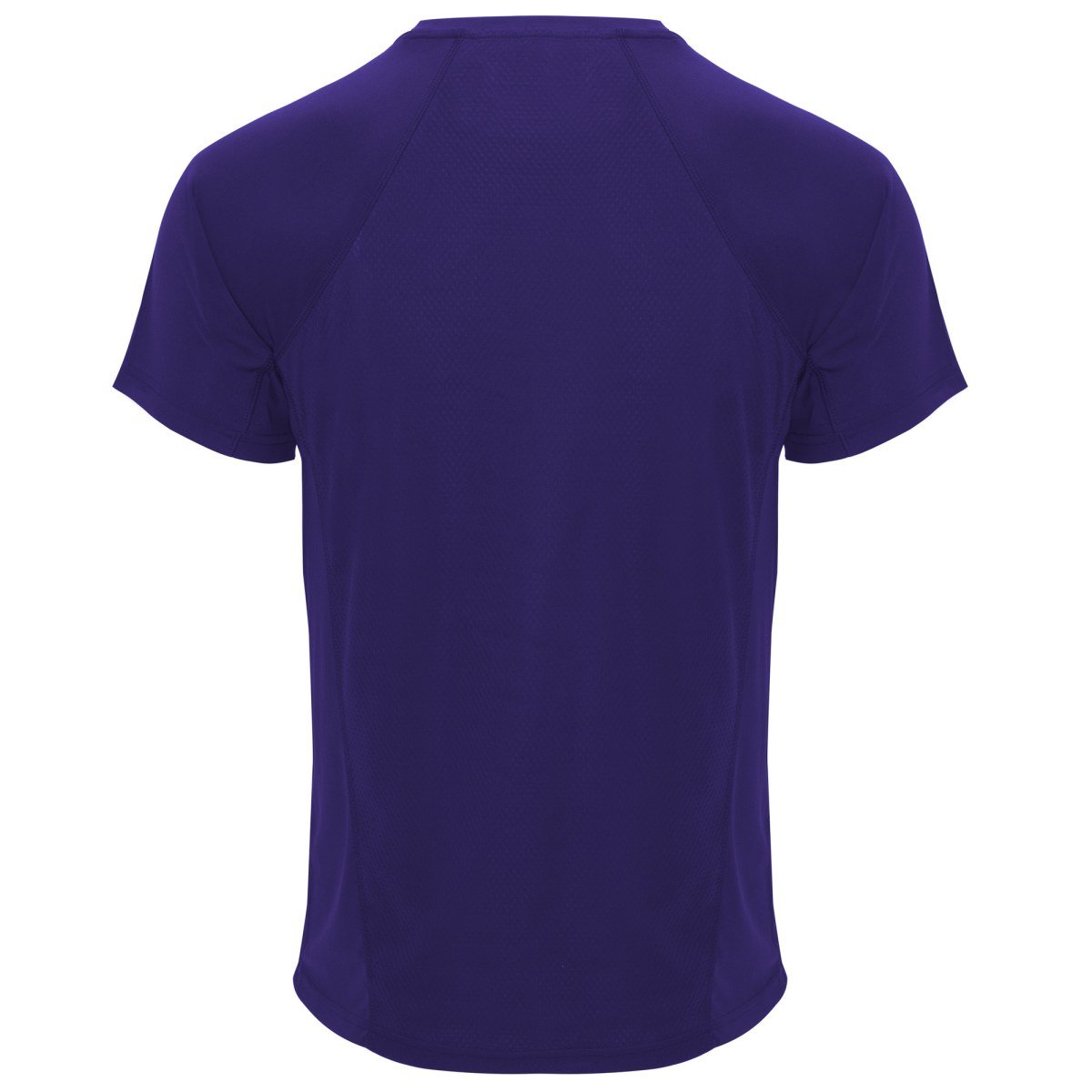T-shirt technique Monaco – Violet (dos)
