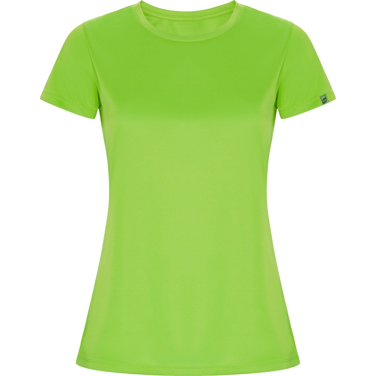 T-shirt technique recyclé Imola femme – Lime