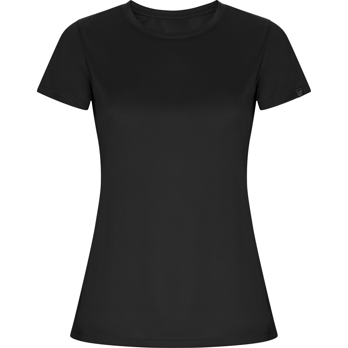 T-shirt technique recyclé Imola femme – Plomb foncé