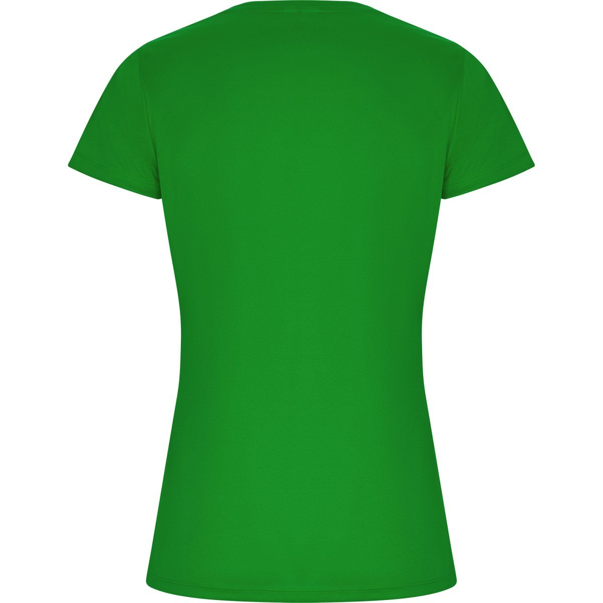 T-shirt technique recyclé Imola femme – Vert fougère (dos)