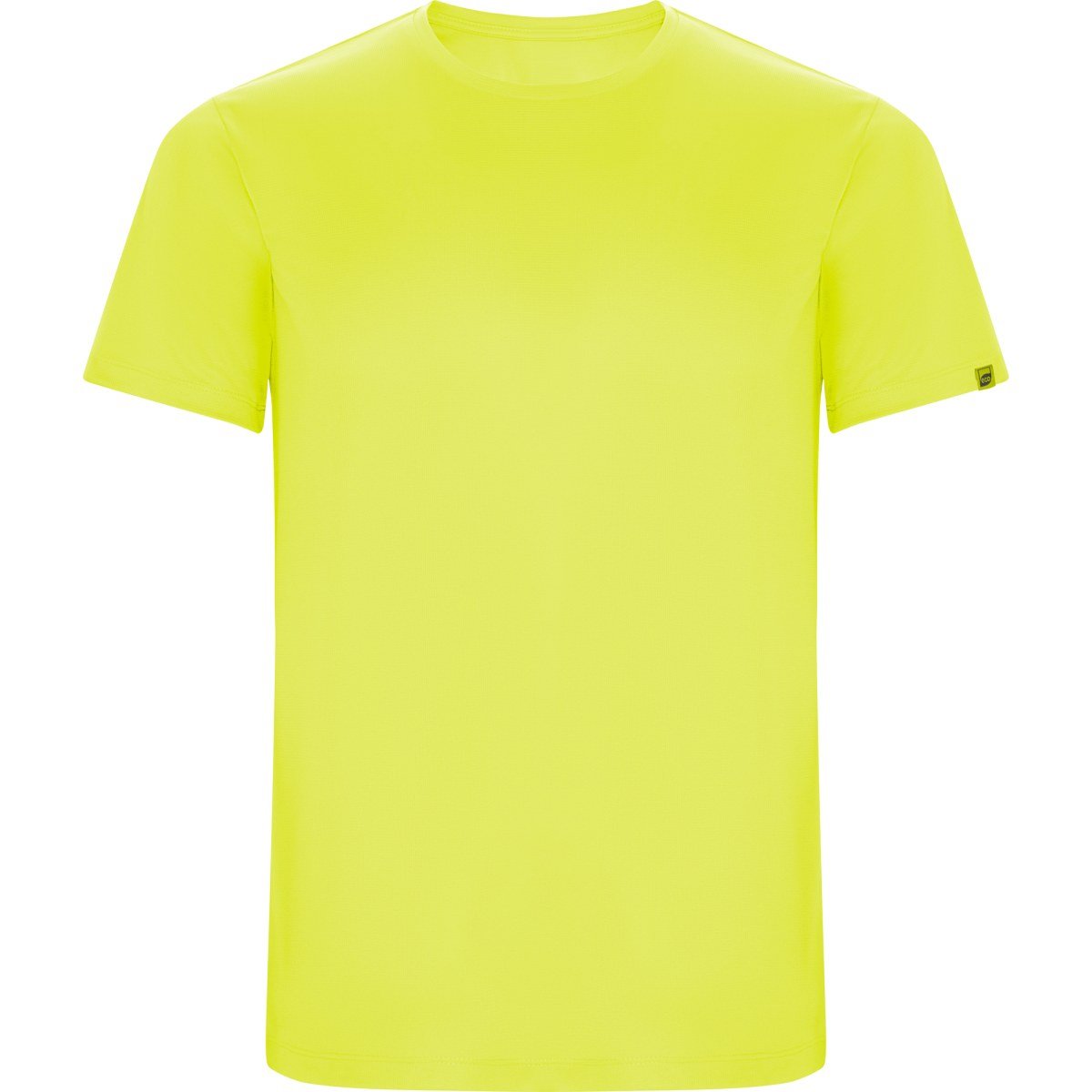 T-shirt technique recyclé Imola – Jaune fluo