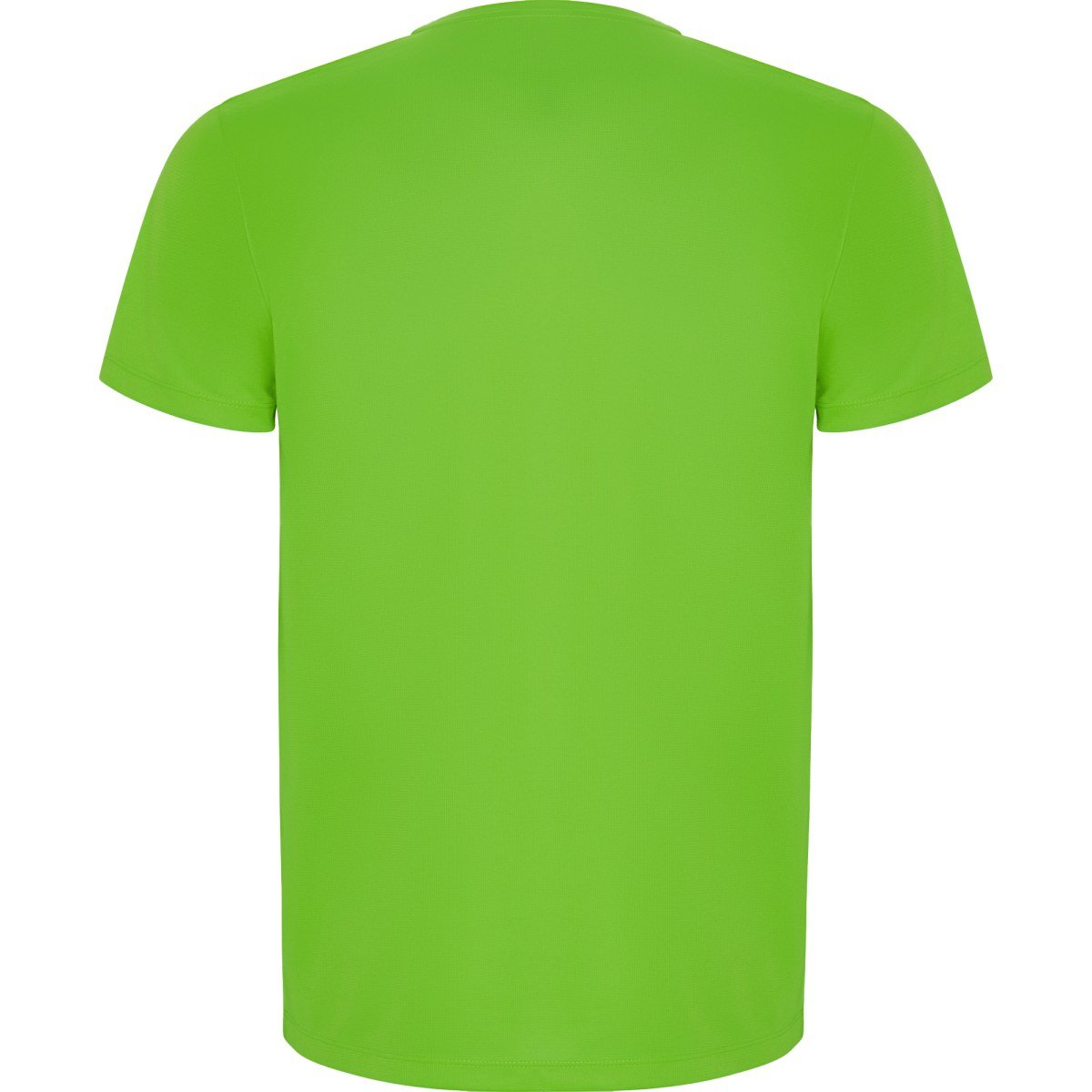 T-shirt technique recyclé Imola – Lime (dos)