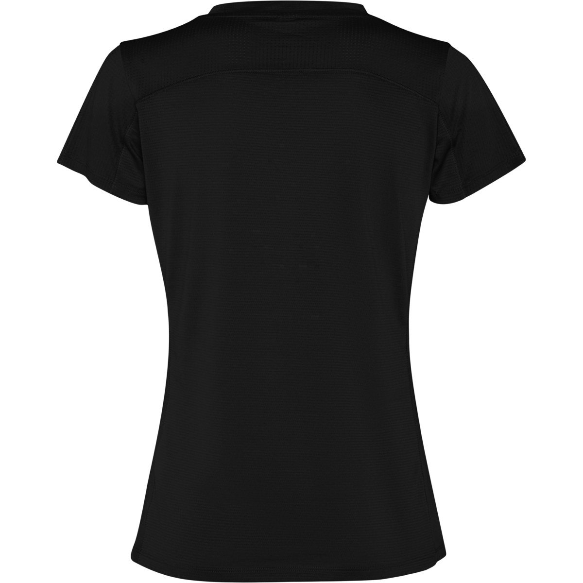 T-shirt technique Slam femme – Noir (dos)