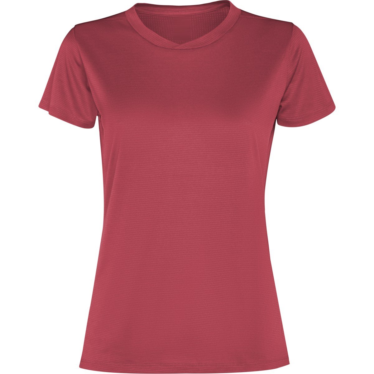 T-shirt technique Slam femme – Rouge baie
