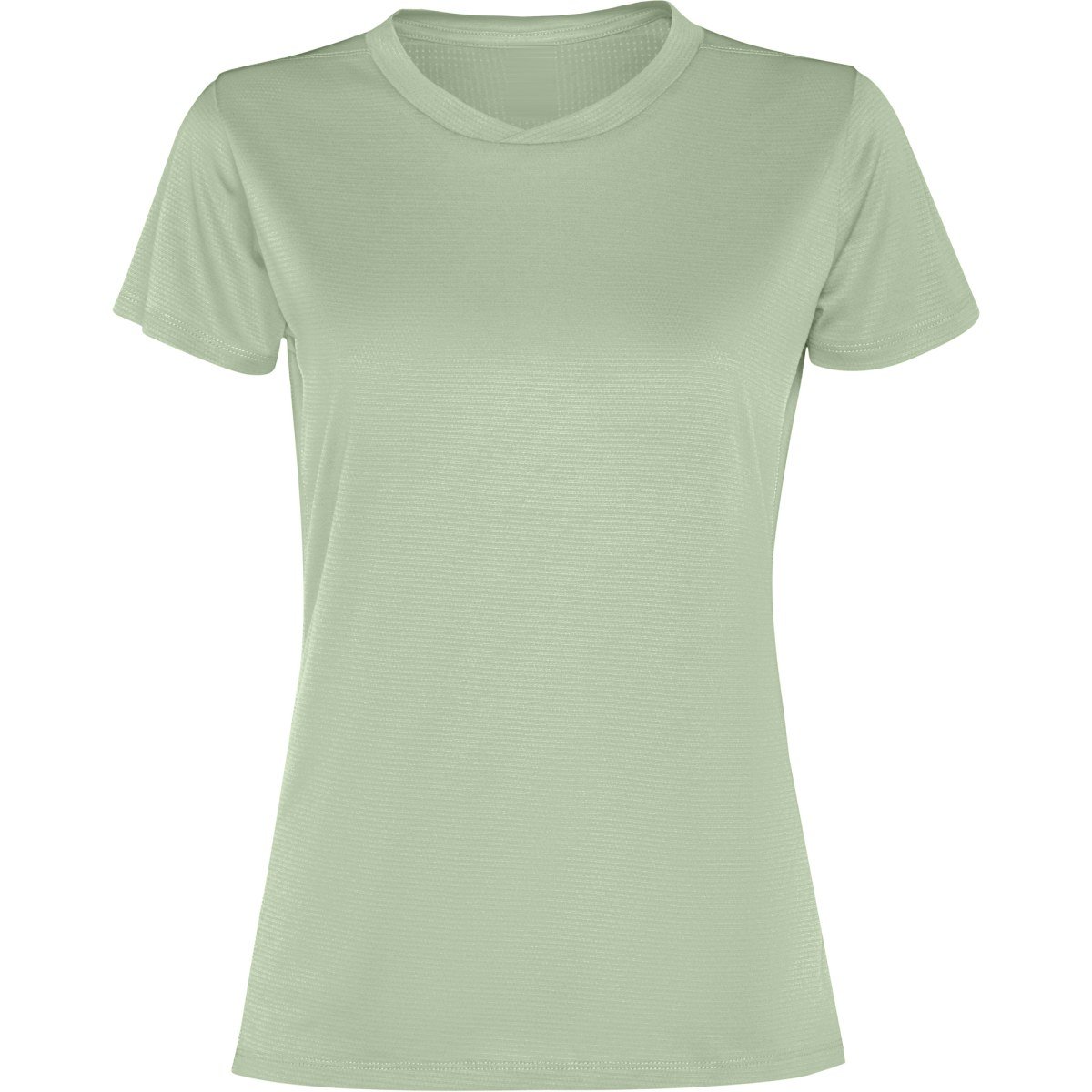 T-shirt technique Slam femme – Vert brume