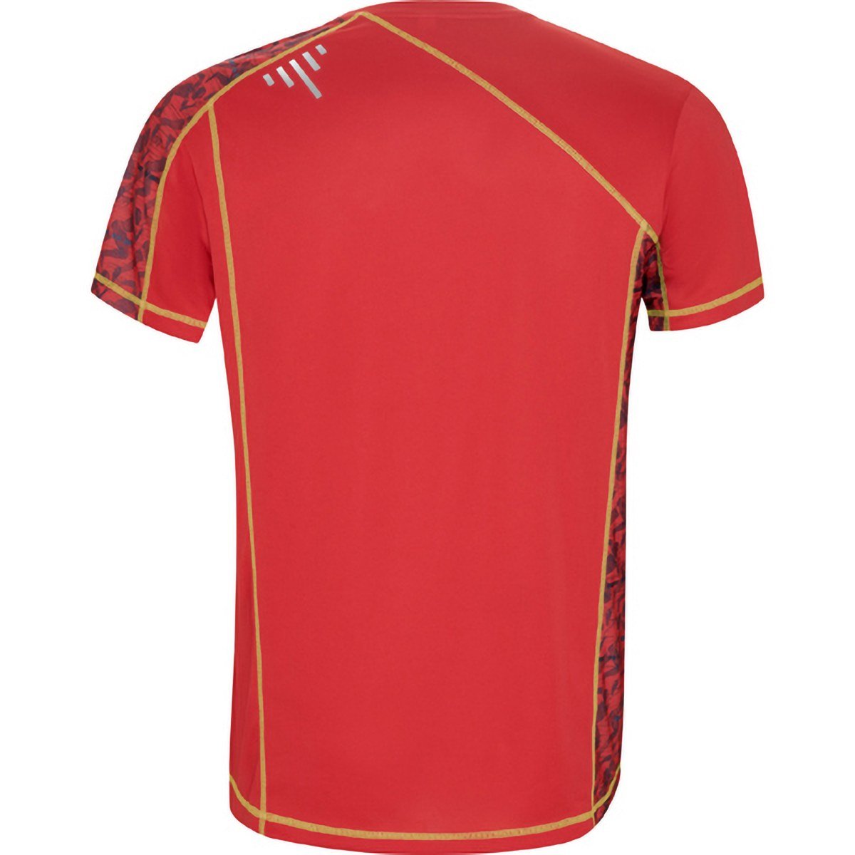 T-shirt technique Sochi – Rouge (dos)