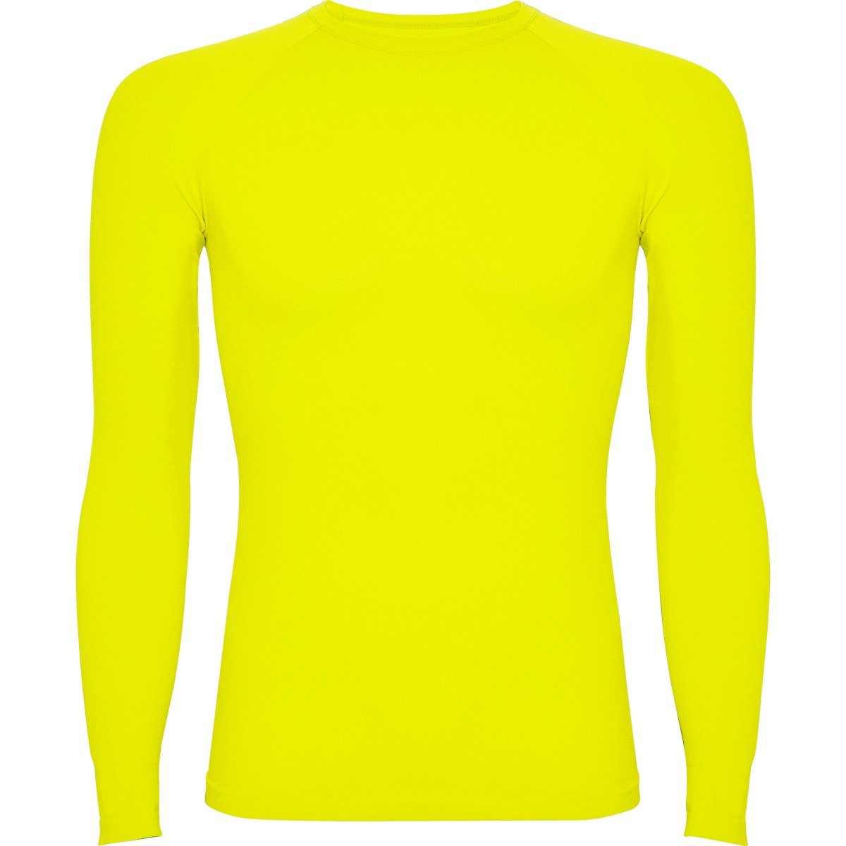 T-shirt thermique Prime – Jaune fluo