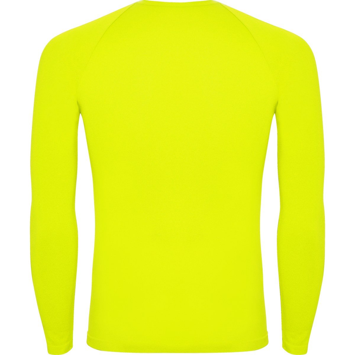 T-shirt thermique Prime – Lime punch (dos)