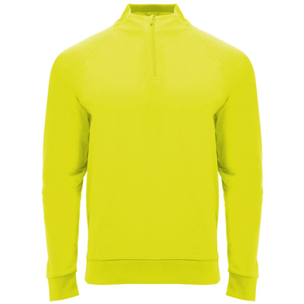 Veste de sport demi-zip Epiro – Jaune fluo