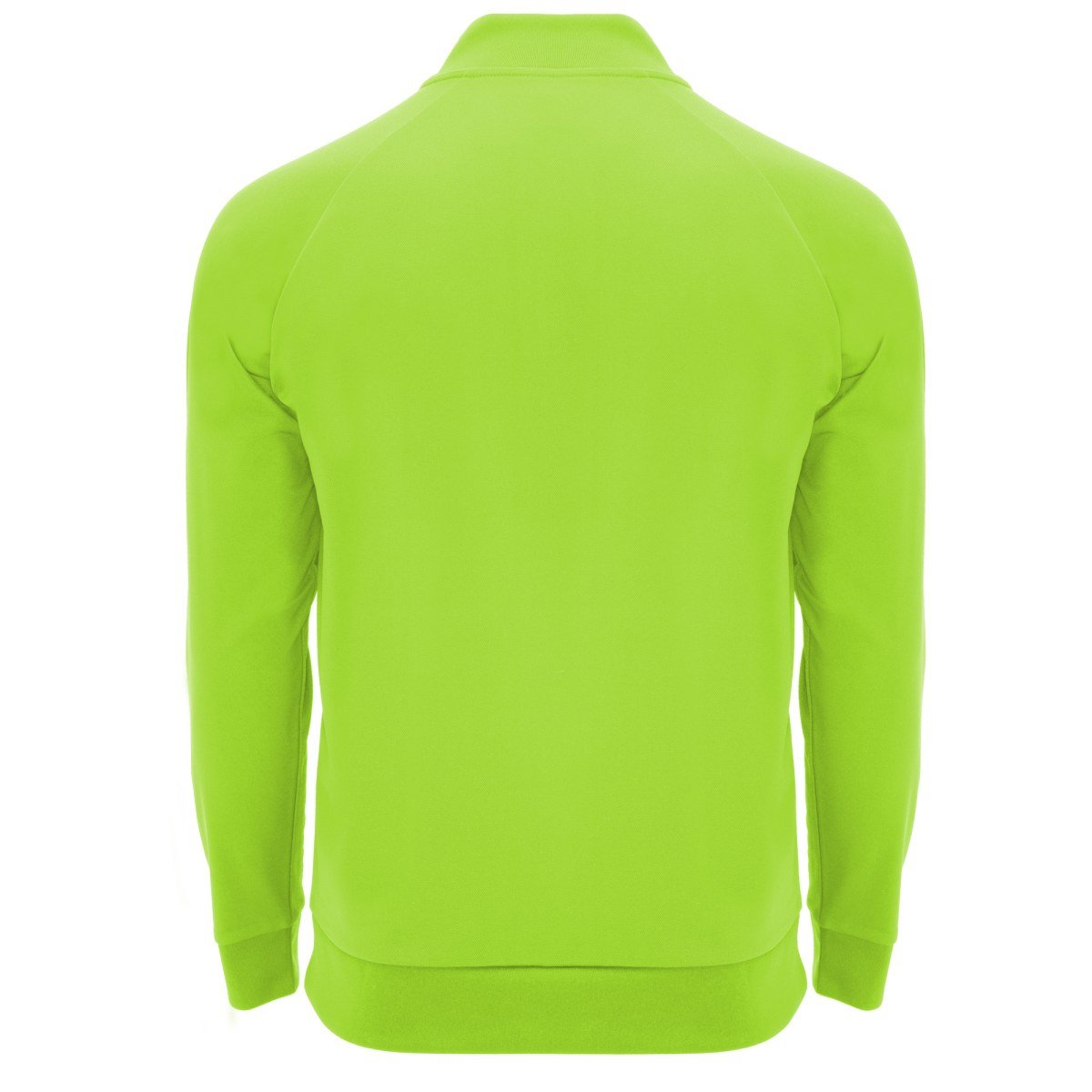 Veste de sport demi-zip Epiro – Vert fluo (dos)
