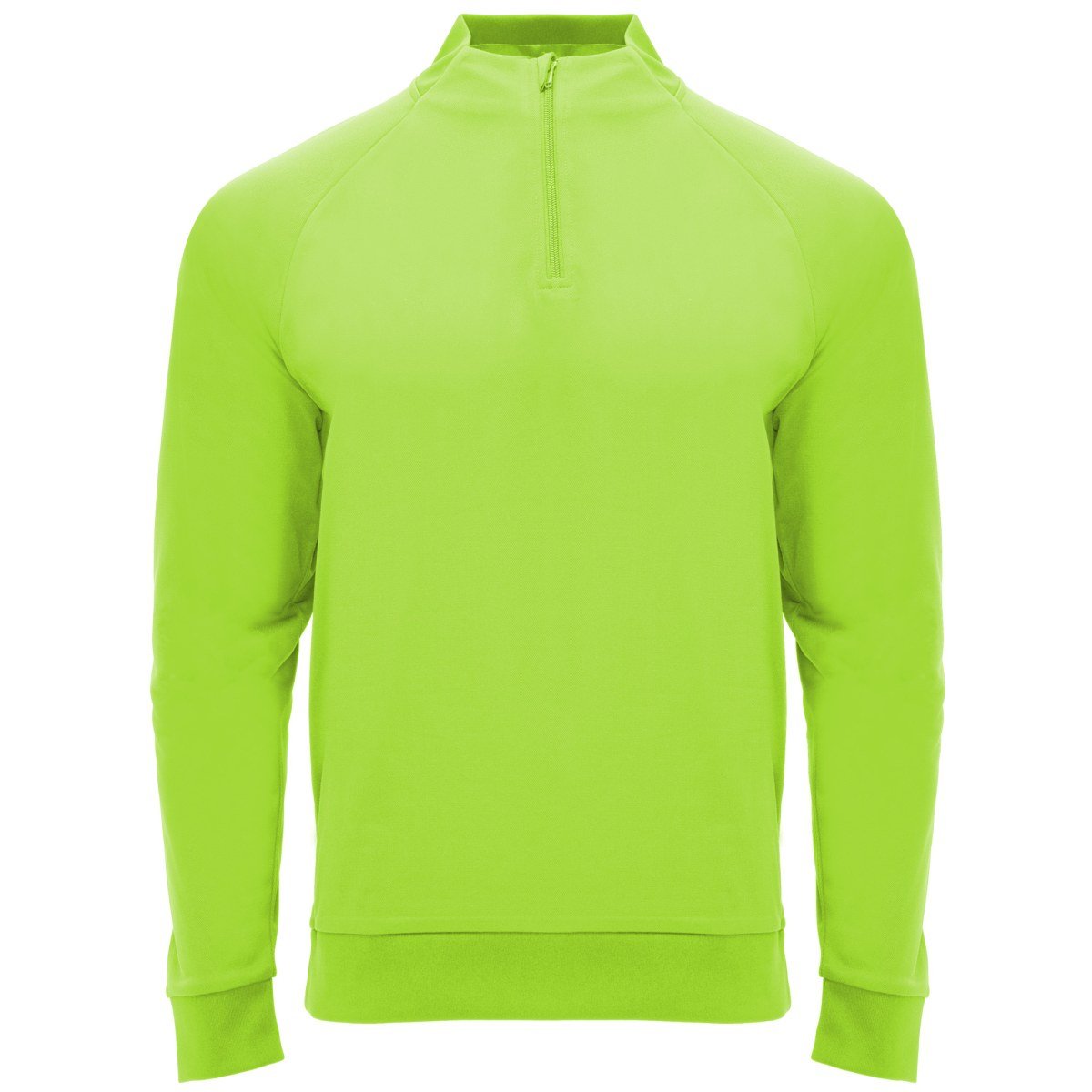 Veste de sport demi-zip Epiro – Vert fluo