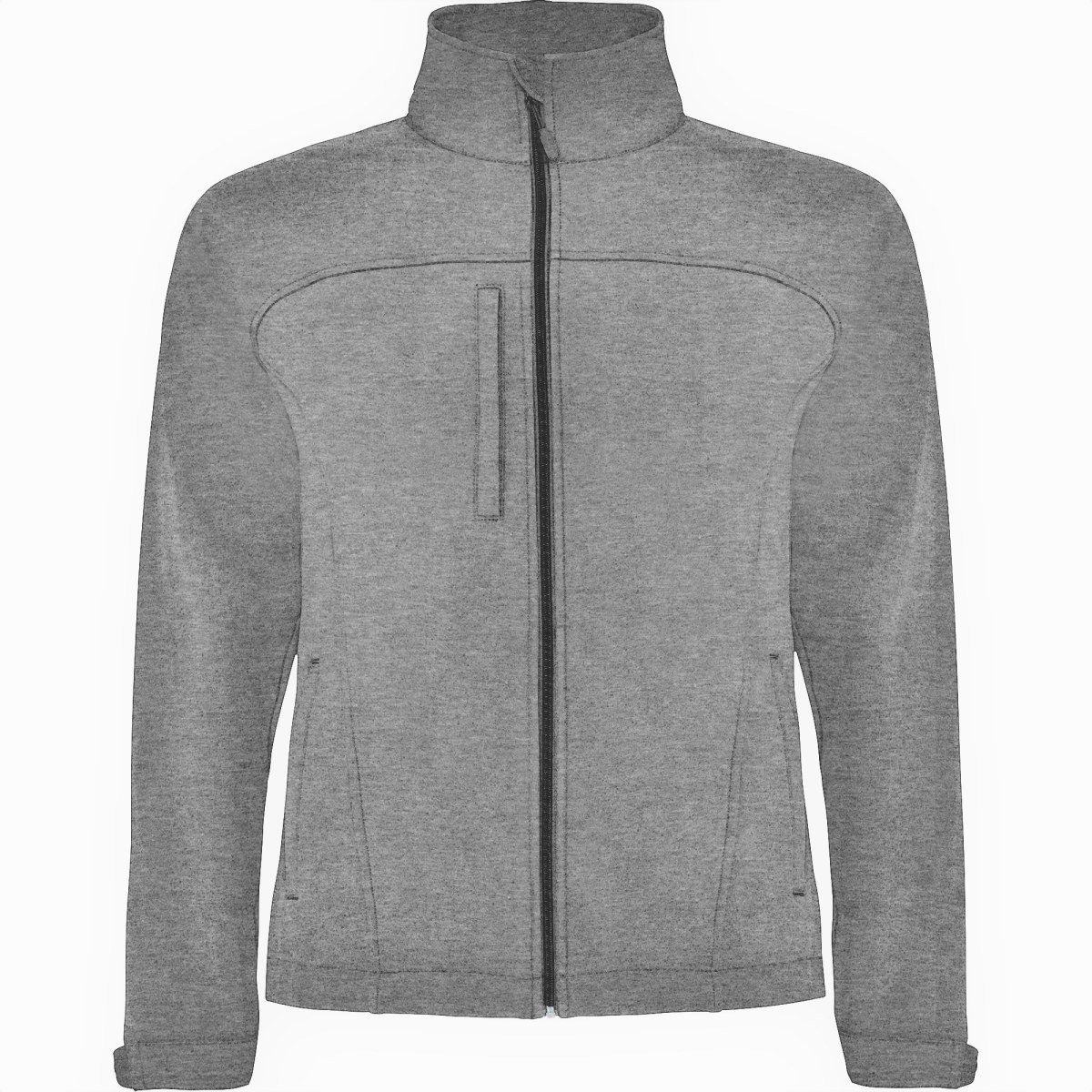 Veste softshell 3 couches Rudolph – Noir chiné