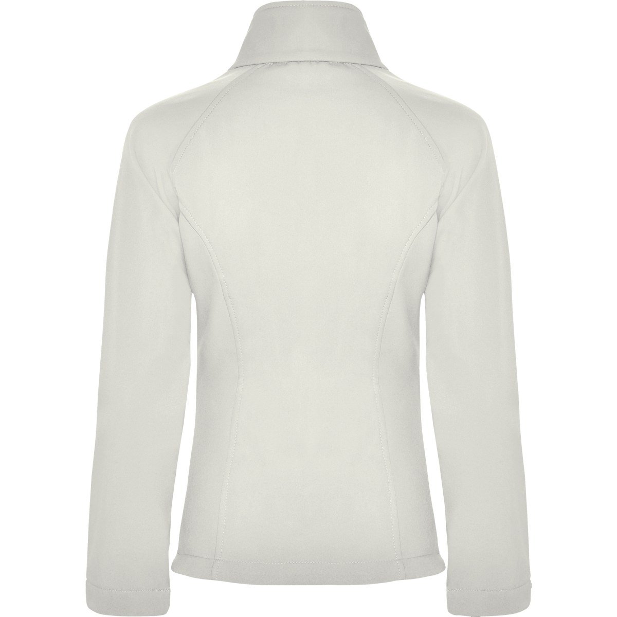 Veste softshell femme Antartida – Blanc perle (dos)