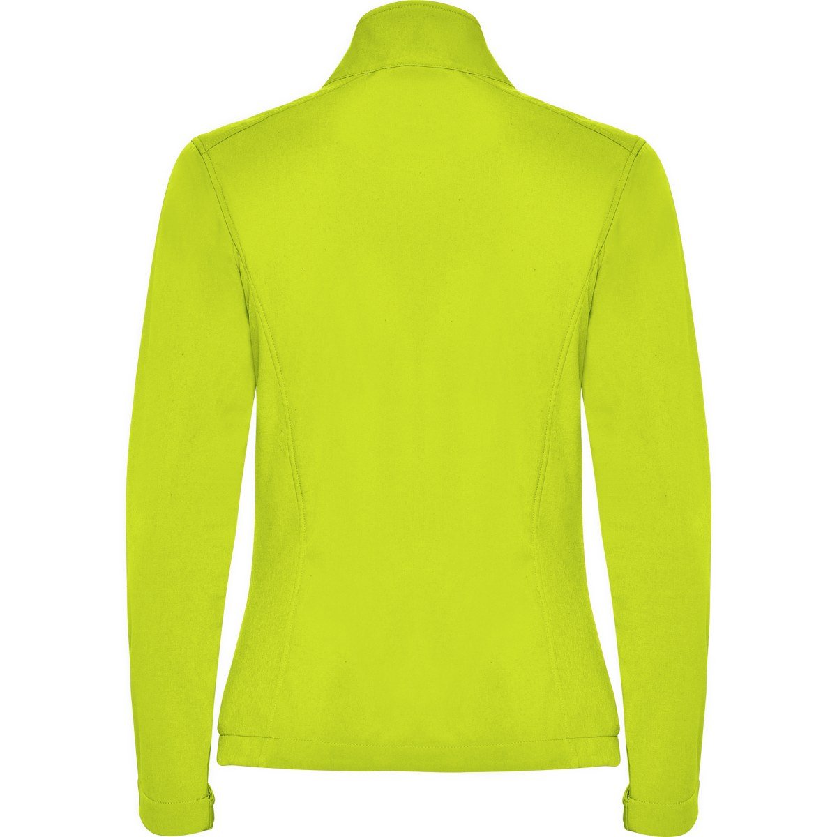 Veste softshell femme Nebraska – Lime punch (dos)