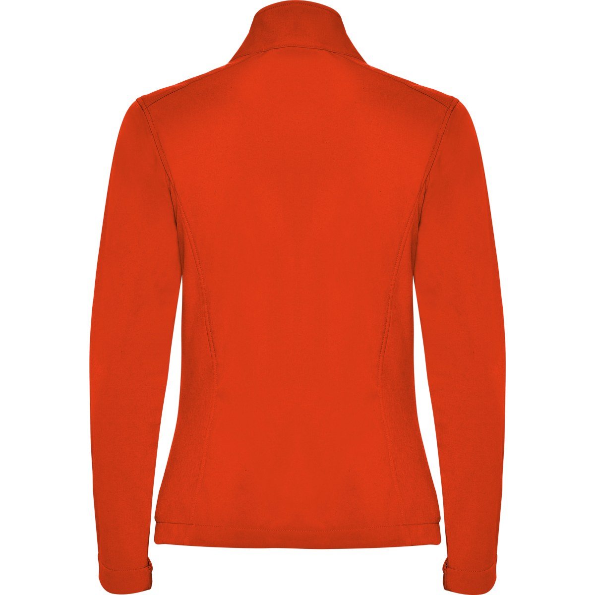 Veste softshell femme Nebraska – Orange feu (dos)