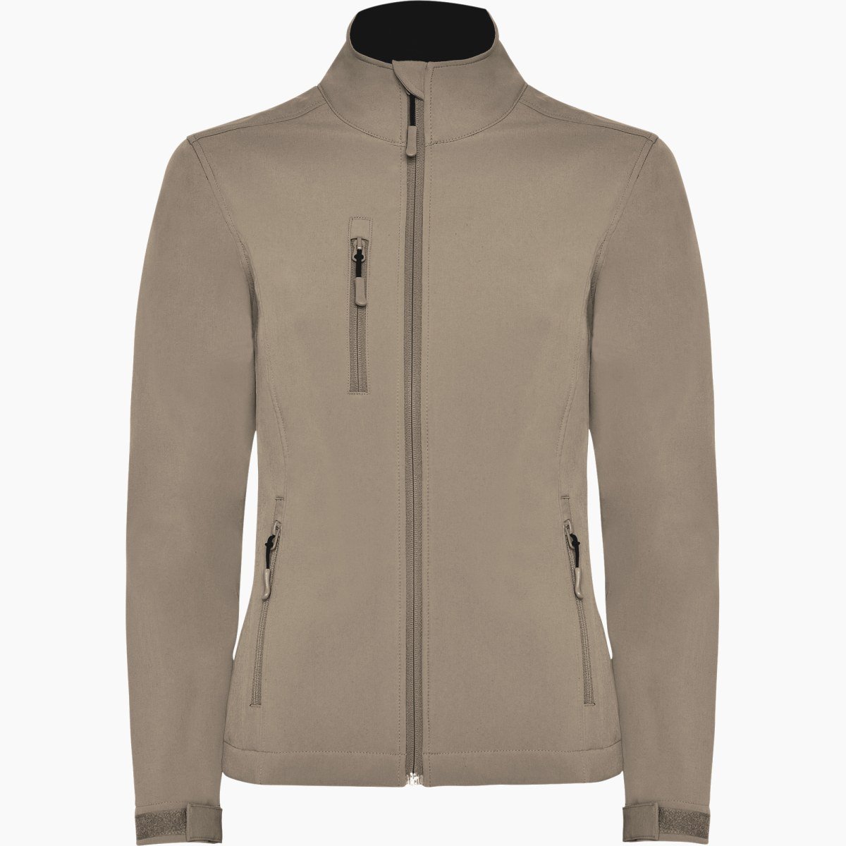 Veste softshell femme Nebraska – Sable foncé